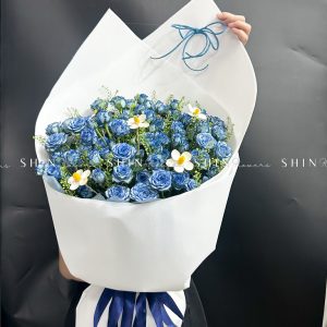 Bó Hoa Hồng Xanh Dương S542