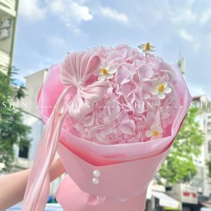 Hoa Bó 3 Cẩm Tú Cầu Hồng S560