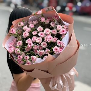 Bó Hoa Hồng Chùm Điền Mật S550