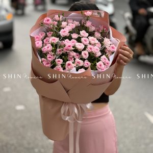 Bó Hoa Hồng Chùm Điền Mật S550