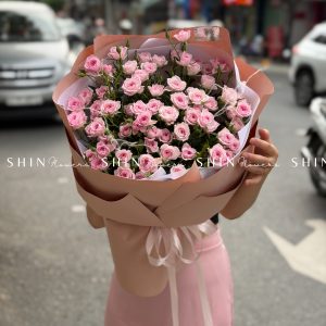 Bó Hoa Hồng Chùm Điền Mật S550