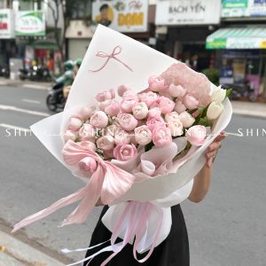 Bó Hoa Hồng Tiểu Tiên Nữ S555