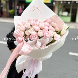 Bó Hoa Hồng Tiểu Tiên Nữ S555