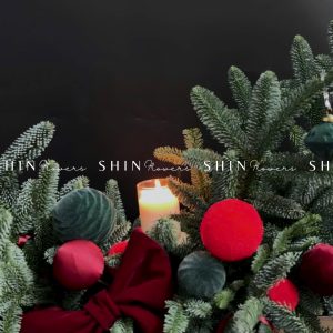 Lẵng Thông Nobiles Đan Mạch đế nến để bàn T025