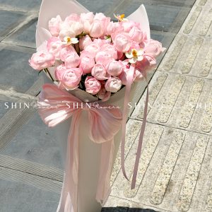 Bó Hoa Kem hoa Hồng Tiểu Tiên Nữ S572