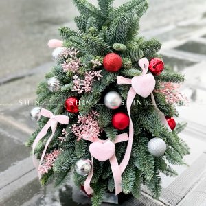 Lẵng thông Nobilis Đan Mạch size 45cm T030