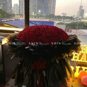 Bó Hồng Khổng Lồ 520 Đóa Hồng Đỏ S590