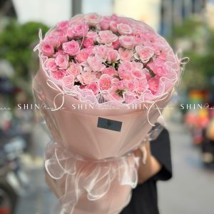Bó hoa Hồng Chùm Điền mật S583