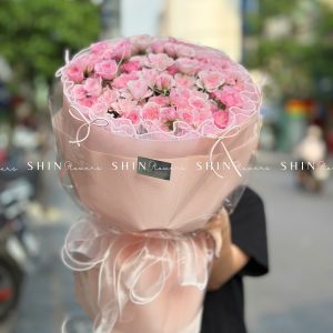 Bó hoa Hồng Chùm Điền mật S583