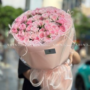 Bó hoa Hồng Chùm Điền mật S583