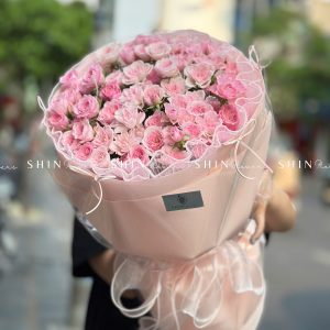 Bó hoa Hồng Chùm Điền mật S583