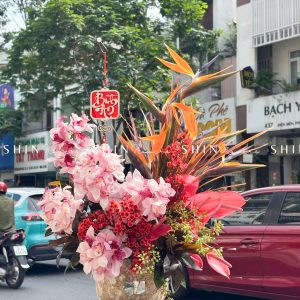 Lẵng Hoa Tết - Bình An - Như Ý H141