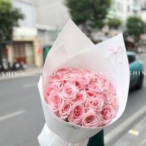 Bó Hoa 30 hồng Ohara Hồng S625