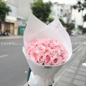 Bó Hoa 30 hồng Ohara Hồng S625