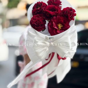 Hoa Bó 6 Mẫu Đơn Đỏ Old Faithful S613