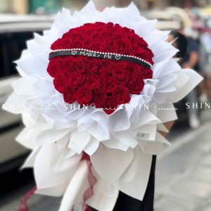 Bó 60 Hoa Hồng Đỏ S607