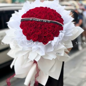 Bó 60 Hoa Hồng Đỏ S607