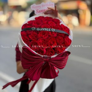 Bó 20 Hoa Hồng Ohara Đỏ S617