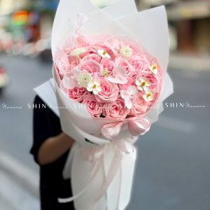 Bó Hoa hoa hồng Ohara Hồng S623