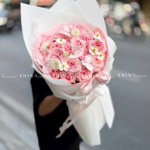 Bó Hoa hoa hồng Ohara Hồng S623