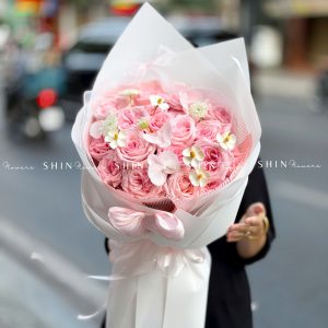 Bó Hoa hoa hồng Ohara Hồng S623