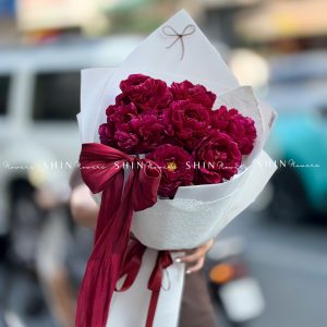 Hoa Bó 1- Mẫu Đơn Đỏ Old Faithful S624