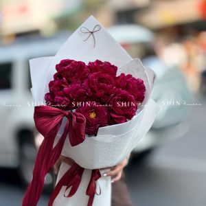 Hoa Bó 1- Mẫu Đơn Đỏ Old Faithful S624