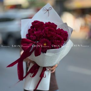 Hoa Bó 1- Mẫu Đơn Đỏ Old Faithful S624