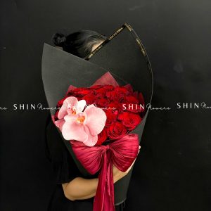 Bó hoa cây kem Hoa Hồng Đỏ S676