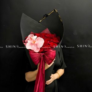 Bó hoa cây kem Hoa Hồng Đỏ S676