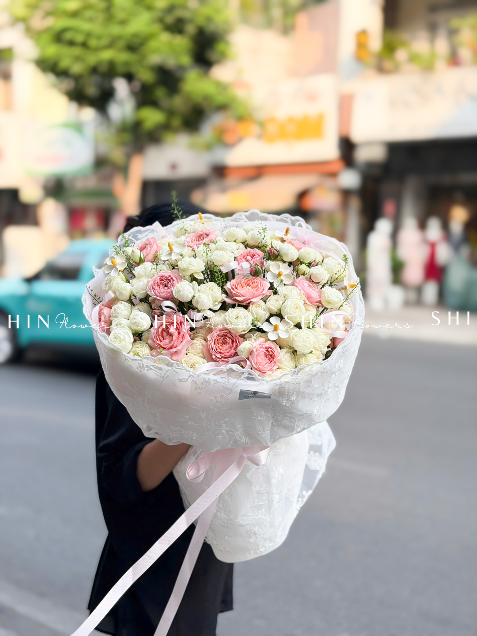 Bó hoa 50 Hoa Hồng Đỏ S670