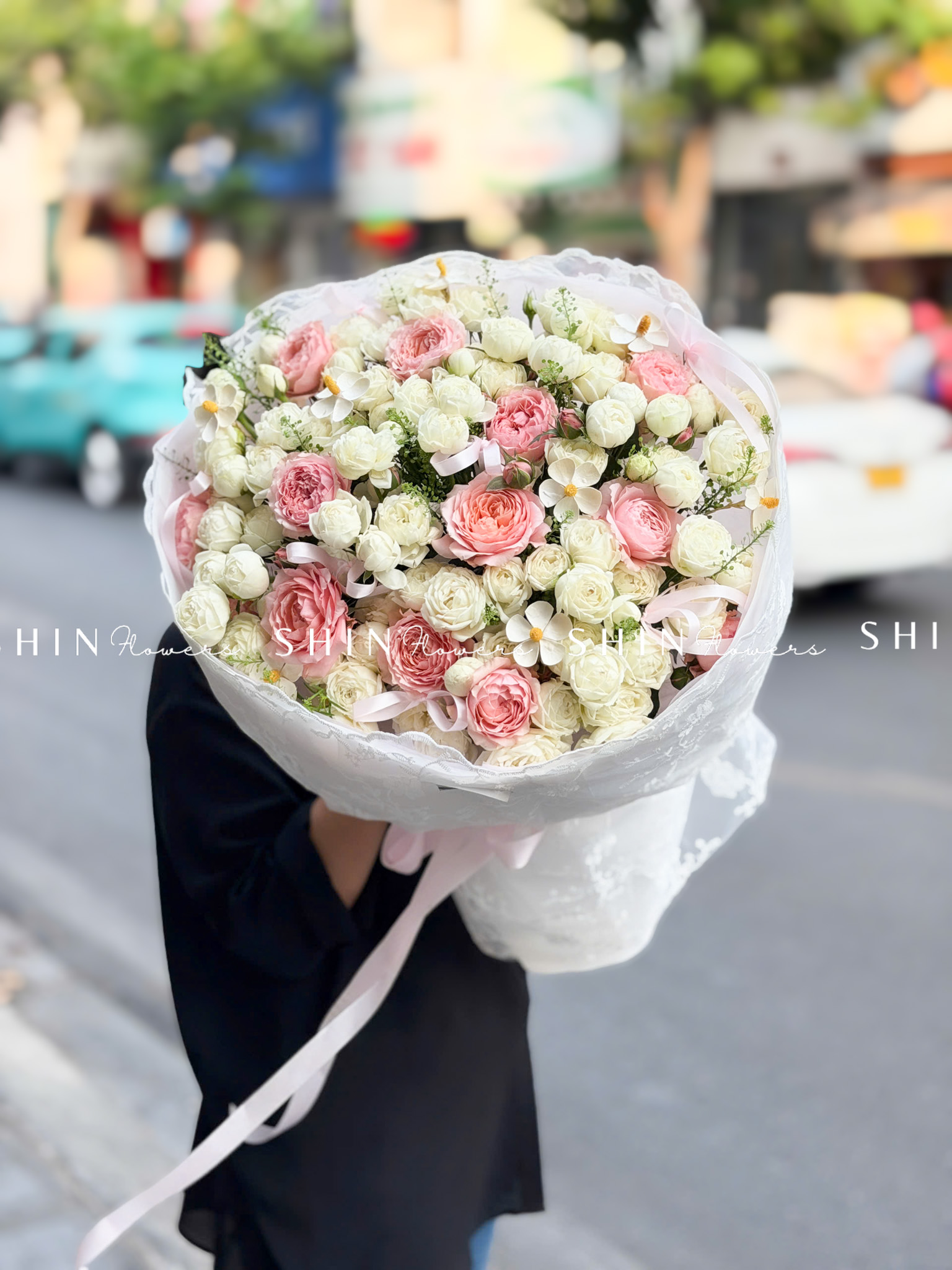 Bó hoa 50 Hoa Hồng Đỏ S670