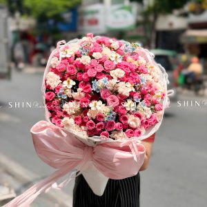 Bó Hoa Hồng Chùm Sophie Siêu To S646