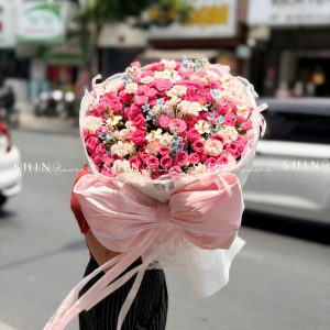 Bó Hoa Hồng Chùm Sophie Siêu To S646