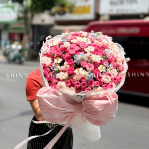 Bó Hoa Hồng Chùm Sophie Siêu To S646