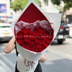 Bó 40 Hoa Hồng Đỏ S649