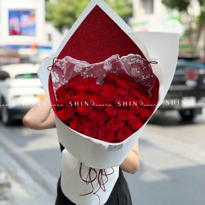 Bó 40 Hoa Hồng Đỏ S649