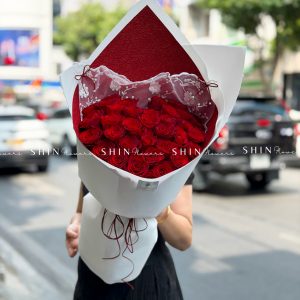 Bó 40 Hoa Hồng Đỏ S649