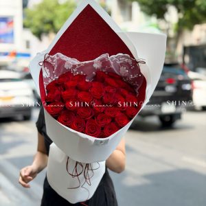 Bó 40 Hoa Hồng Đỏ S649