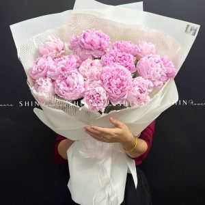 Hoa Bó 16 Mẫu Đơn Sarah Hồng S662