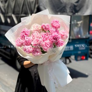 Hoa Bó 16 Mẫu Đơn Sarah Hồng S662