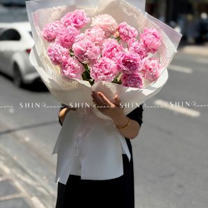 Hoa Bó 16 Mẫu Đơn Sarah Hồng S662