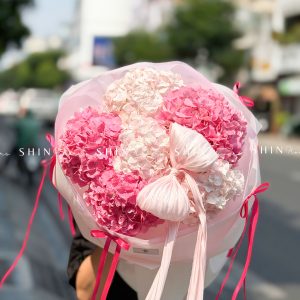 Hoa Bó 6 Cẩm Tú Cầu Hồng S660