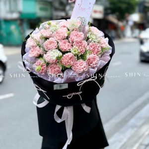 Hoa Bó Cẩm Chướng Hồng S656