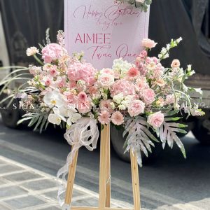 Kệ Hoa Khai Trương - Kệ Welcome - Bảng Chào Mừng K13