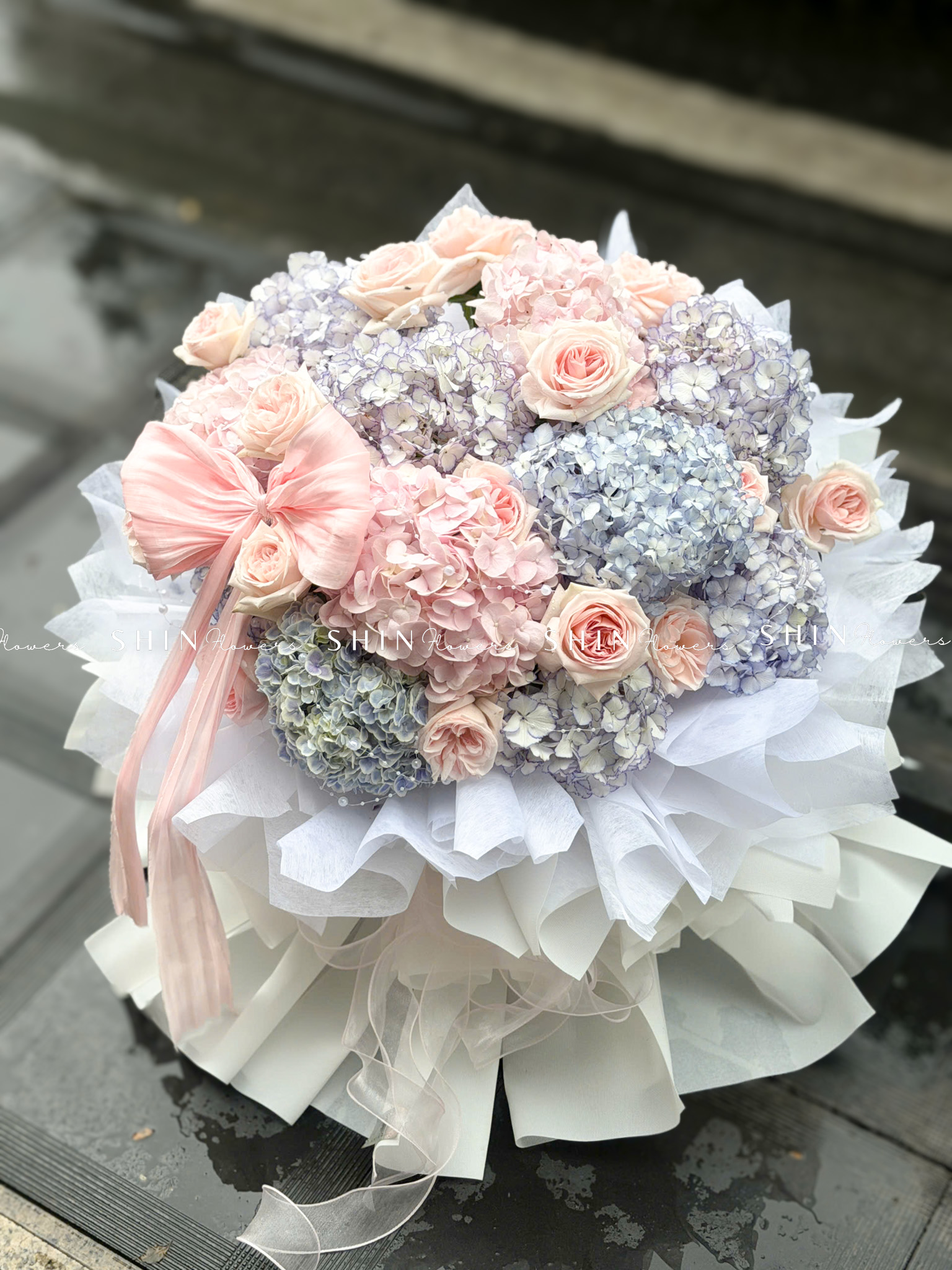Bó Hoa 13 Cẩm Tú Cầu Mix S701