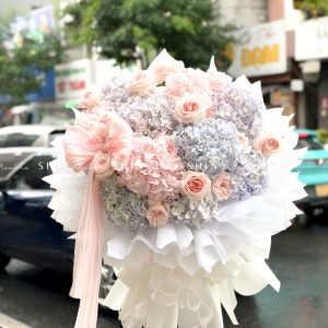 Bó Hoa 13 Cẩm Tú Cầu Mix S701