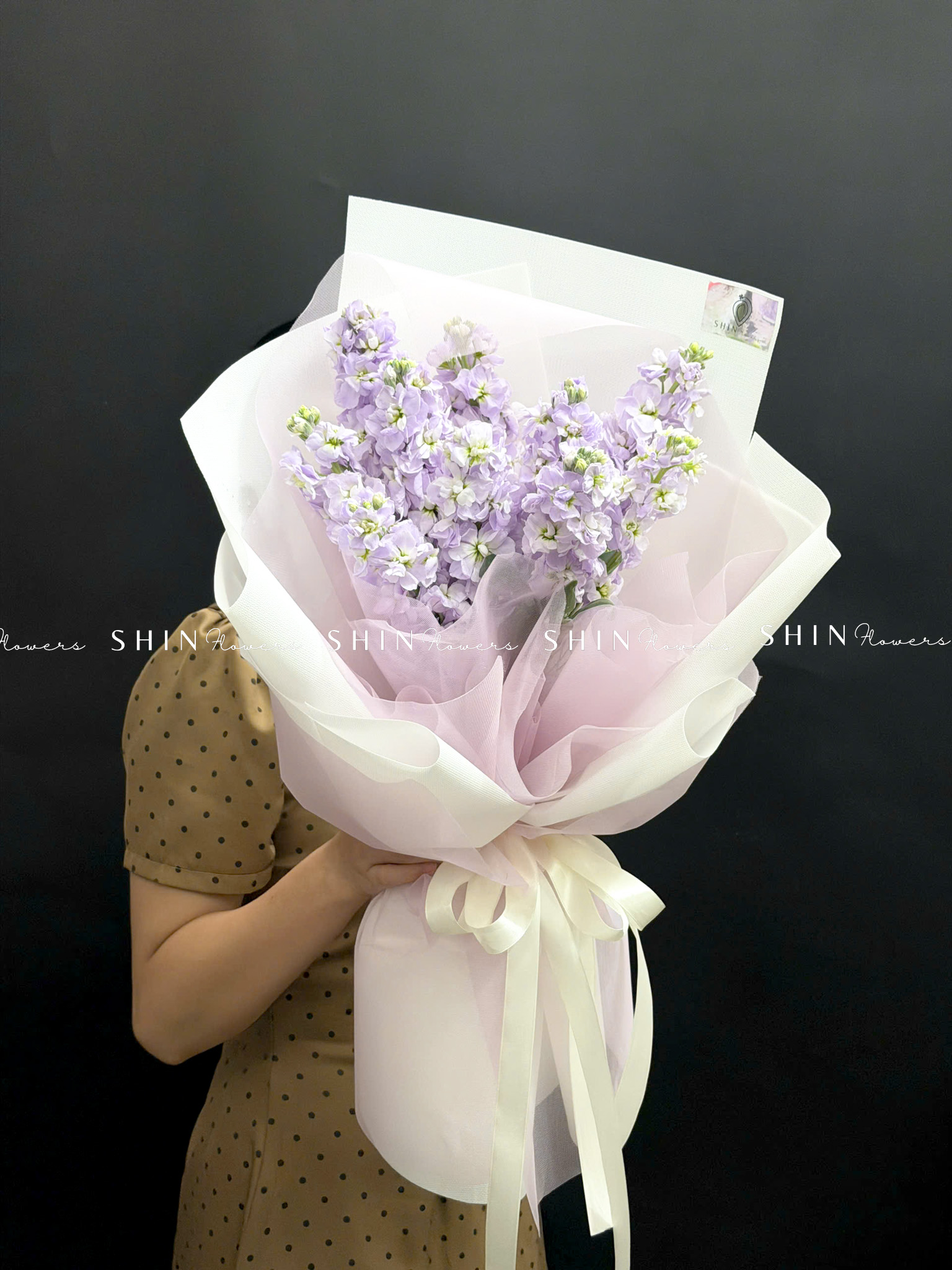 Hoa Bó Phi Yến Tím S699
