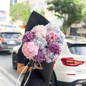 Hoa kem -Bó Hoa 10 Cẩm Tú Cầu Mix S689