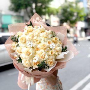 Bó Hoa Hồng vàng Victor S712